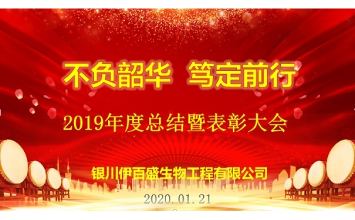 “不負韶華，篤定前行”2019總結表彰暨新春年會圓滿成功！